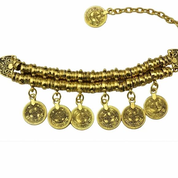 Thick bohemian moon child silver plated  Antalya braceletHave in gold & silver - Picture 5 of 8